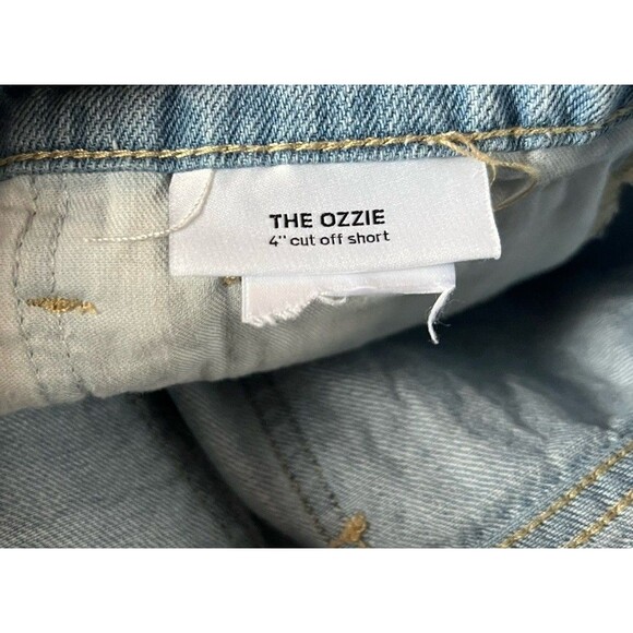 Joe’s Jeans Women's Size 26 The Ozzie Short Mid Rise 4” Cutoff Jean Shorts Blue - Picture 10 of 11